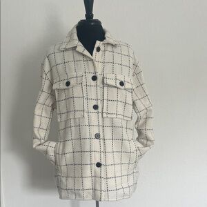 Charlotte Avery Checkered Jacket